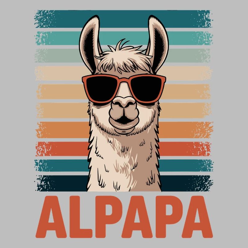 Dad Alpaca Dad Funny Llama Father's Day Gift