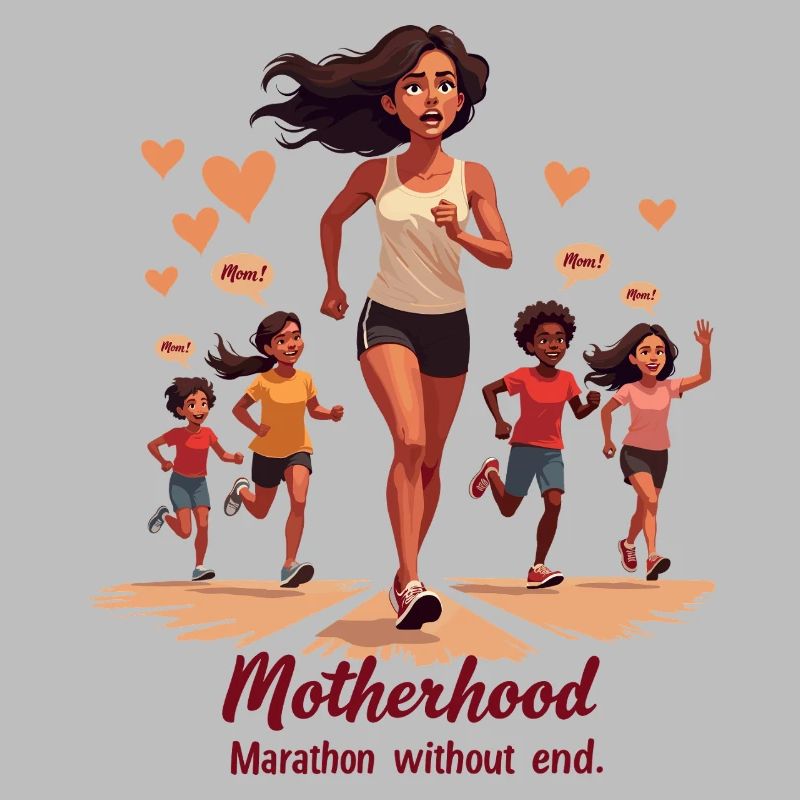 Muttersein: Marathon ohne Ende.