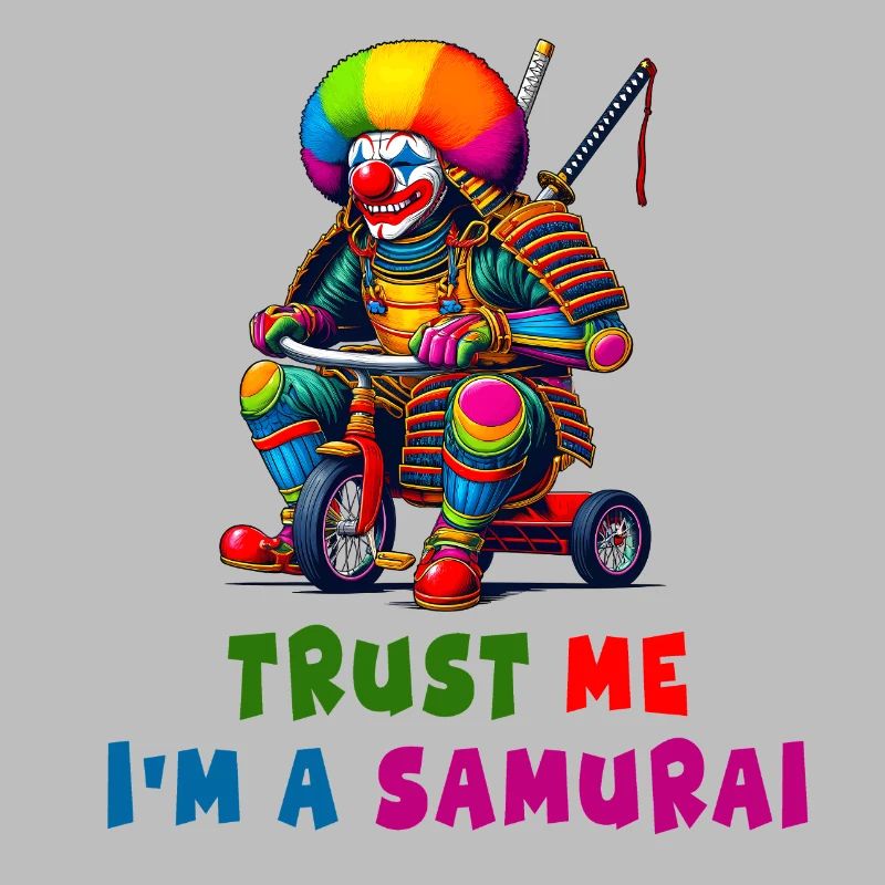 Clown samouraï