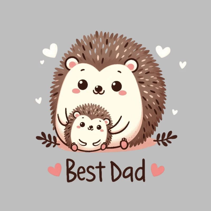 Bester Papa Igel