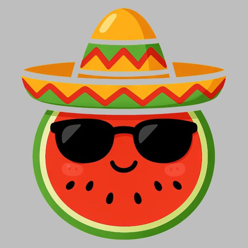 Melon Kawaii Pastèque Cinco de Mayo Cool