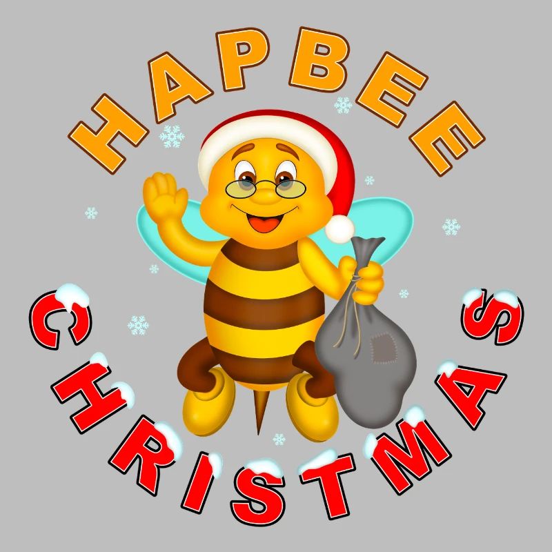 HAPBEE Christmas with text 2