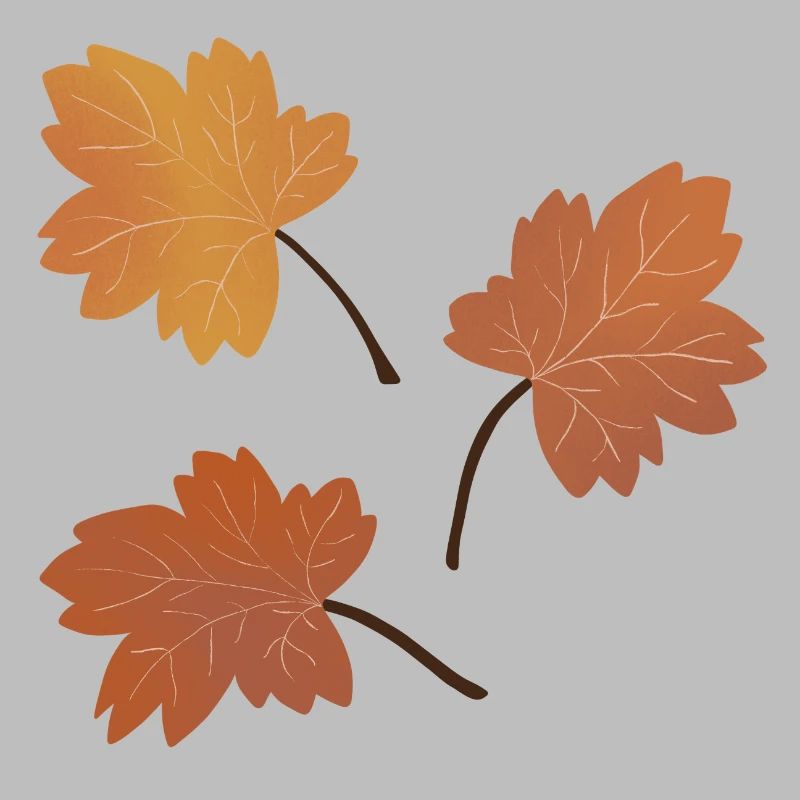 Autumn Maple Leaf Pattern for Cozy Apparel
