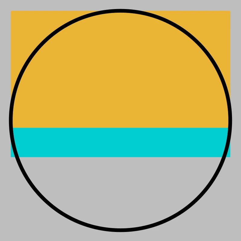 Minimalist Sunset Over Ocean