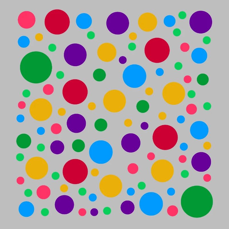 Colourful Polka Dot Pattern – Bright Spotty Dotted