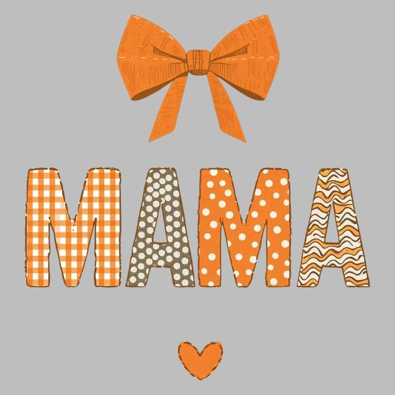 Maman Orange Motifs Patchwork
