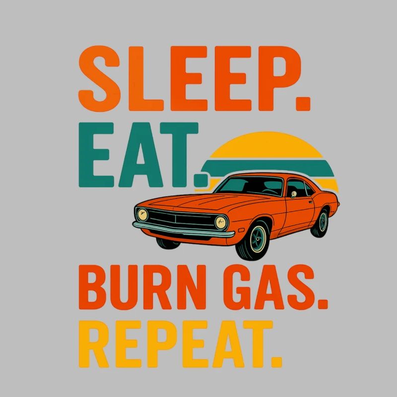Dormir Manger Brûler Gaz Répéter