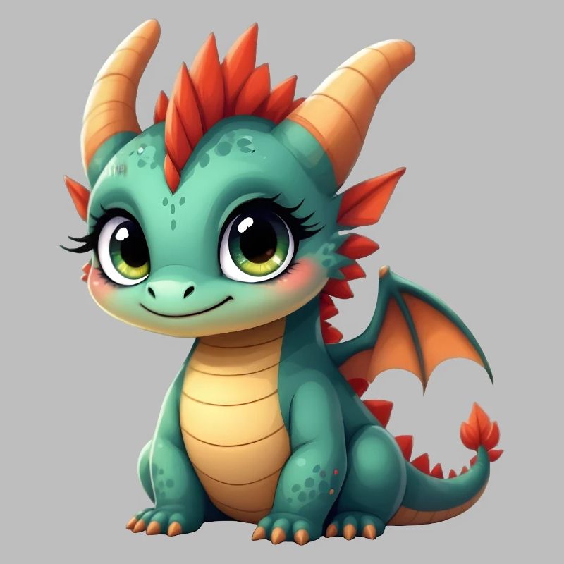 Mignon bébé dragon