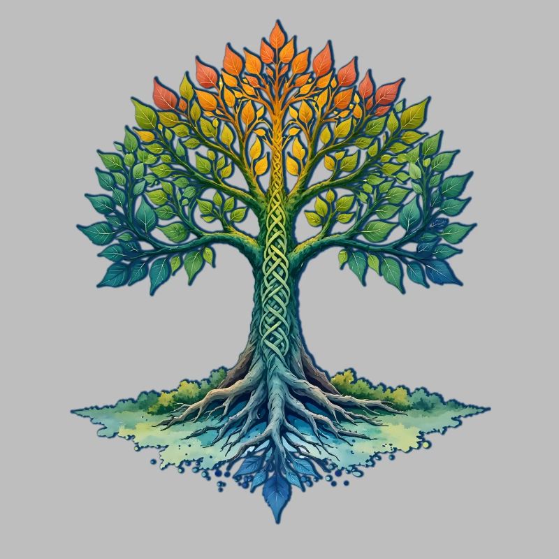 Regenbogenbaum des Lebens