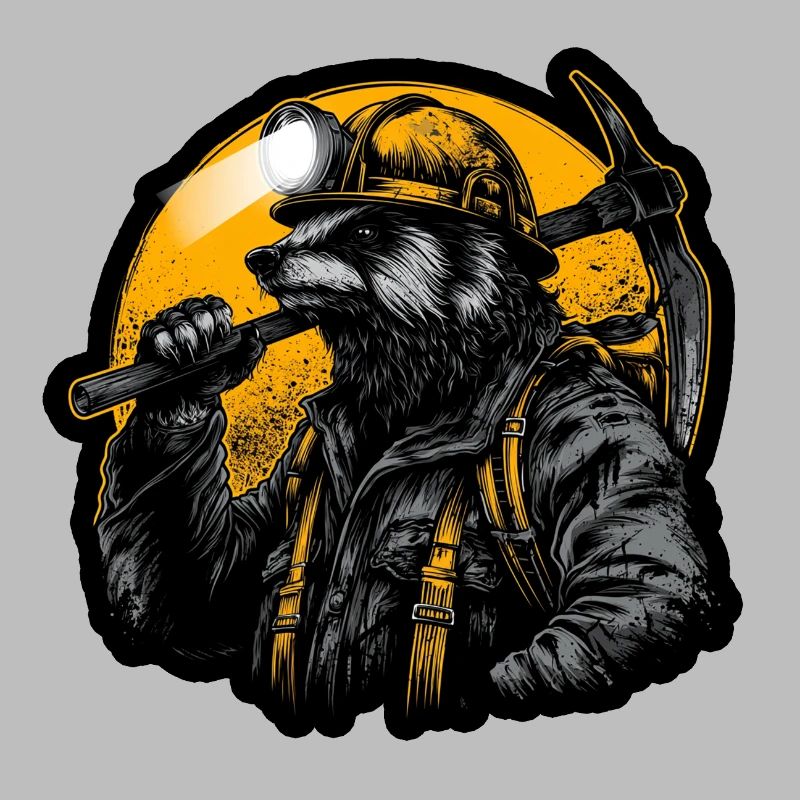 Conception du tunnel à charbon Miner Badger