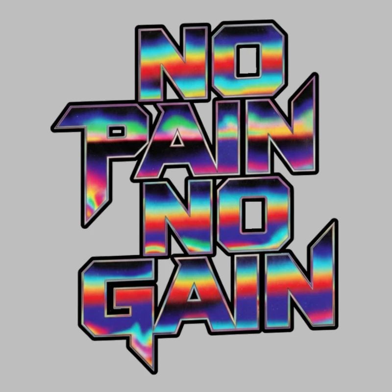 Arc-en-ciel sans douleur sans gain