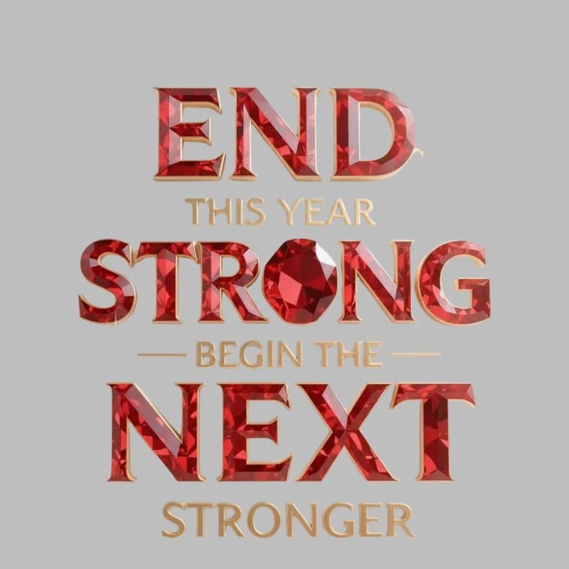 End Strong, Begin Stronger