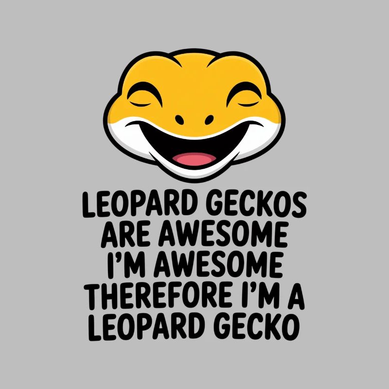 Leopard Gecko Laugh Artwork
