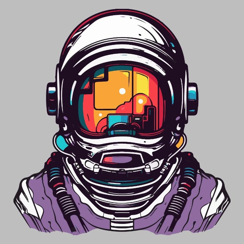 Astronaut Comic Helm