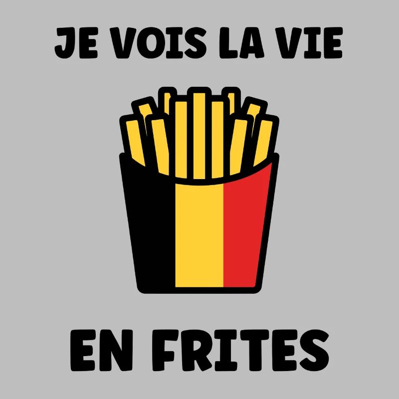 Frites Belges Drapeau Graphic