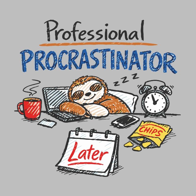 Procrastination professionnelle – Déclaration du bureau de la paresse