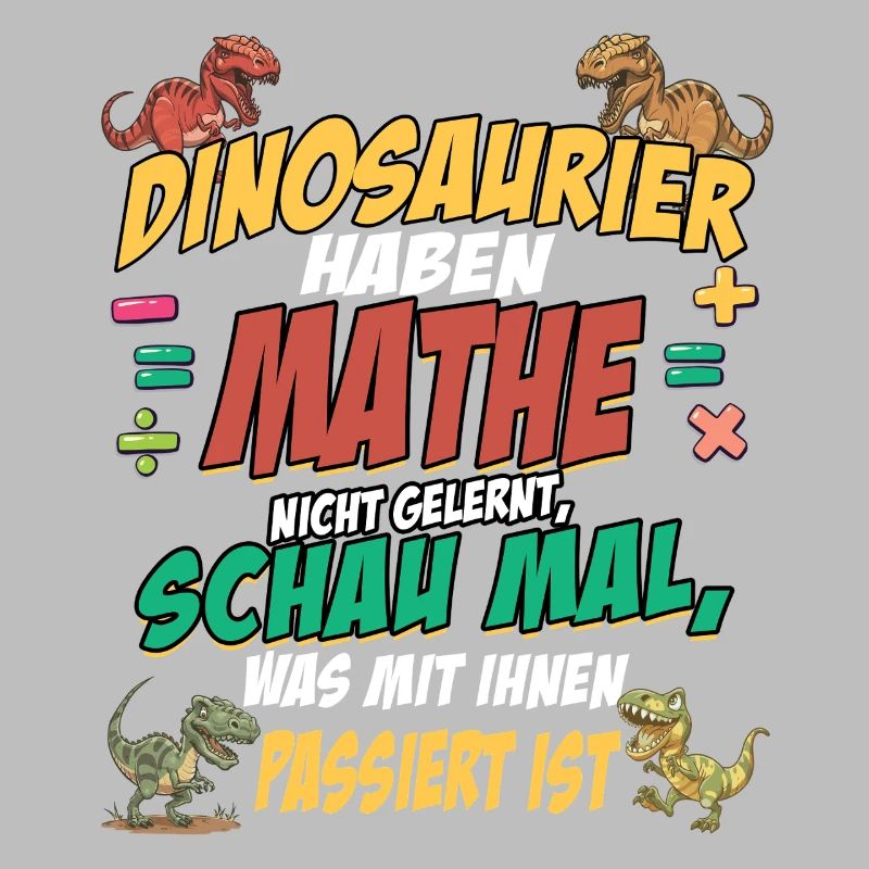 Dinosaur Math Chaos Design