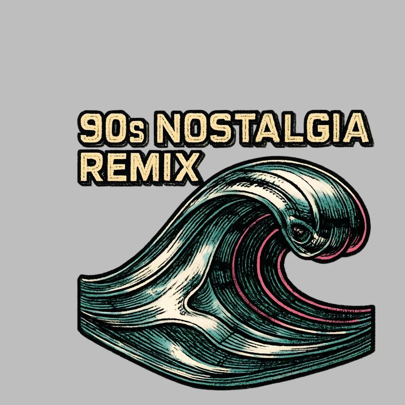 90s Nostalgia Retro Wave Vaporwave