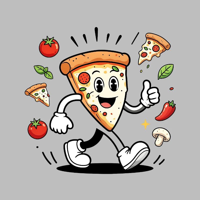 Meilleur chef Pizza, mascotte Joyeuse