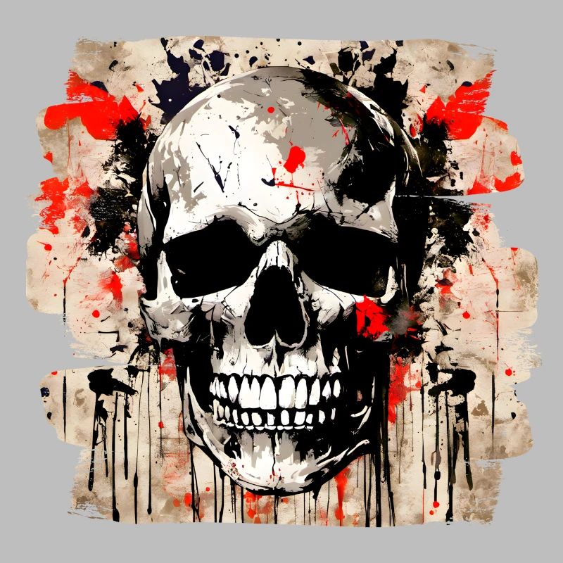 Skull Graffiti Explosion