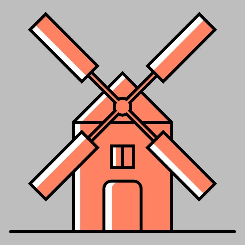 Windmühle Icon