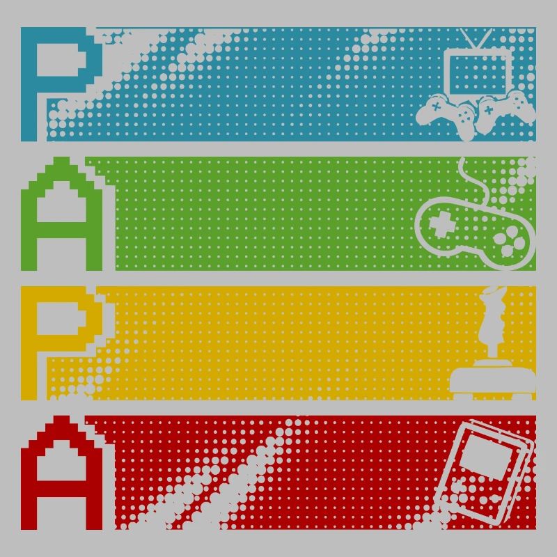 Rétro Gamers Pixel Multicolore