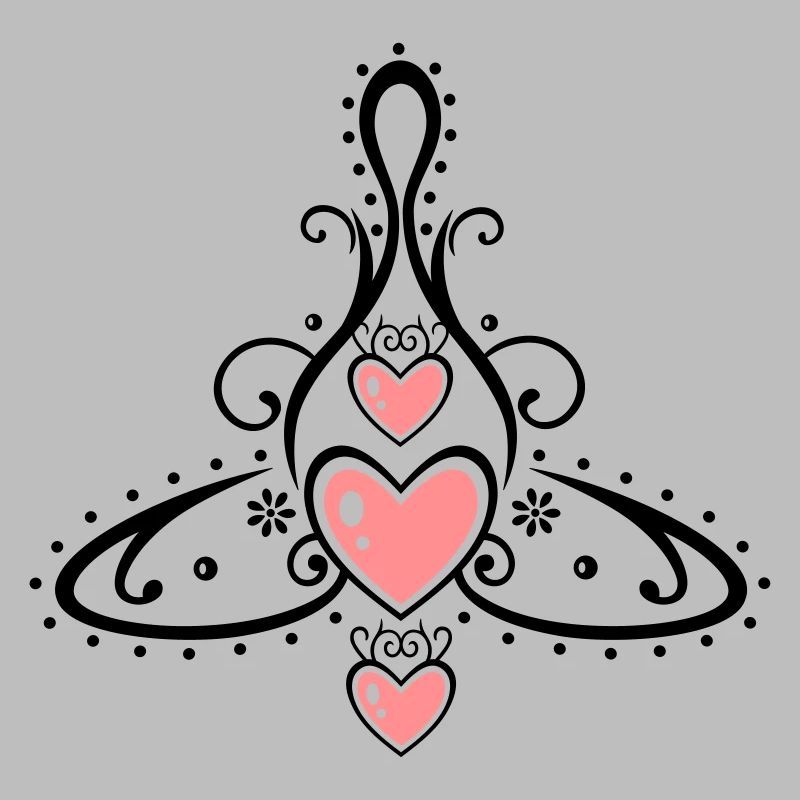 Keltisches Symbol, Mutter mit drei Kindern.