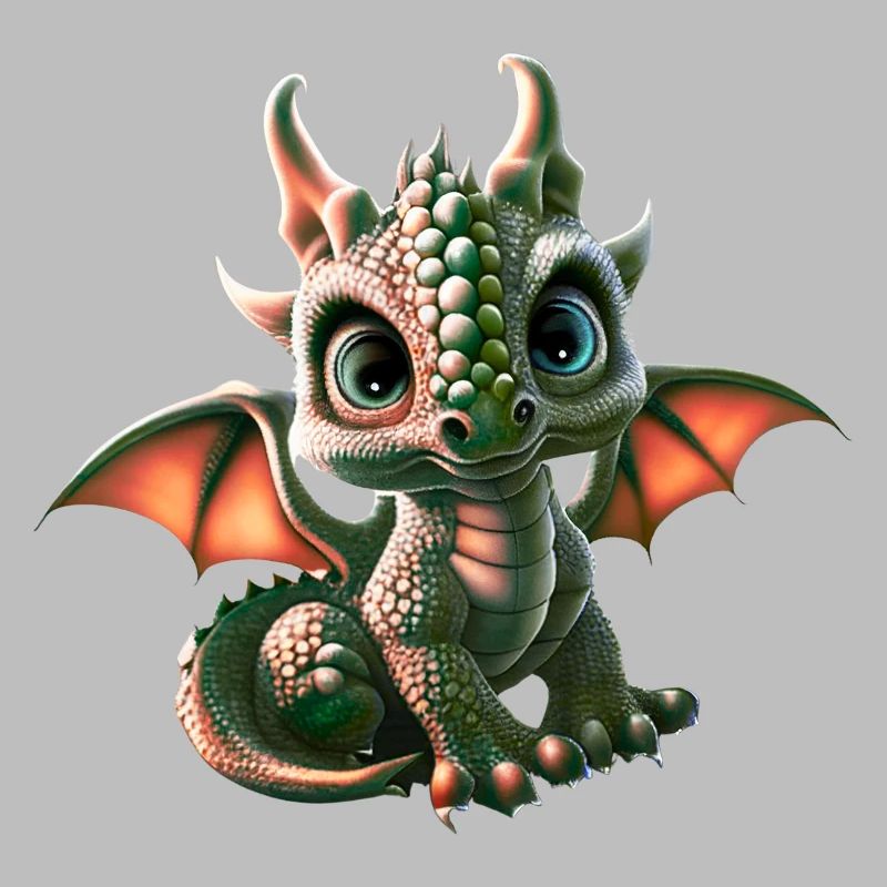 Petit Dragon Ami : Bébé Dragon mignon