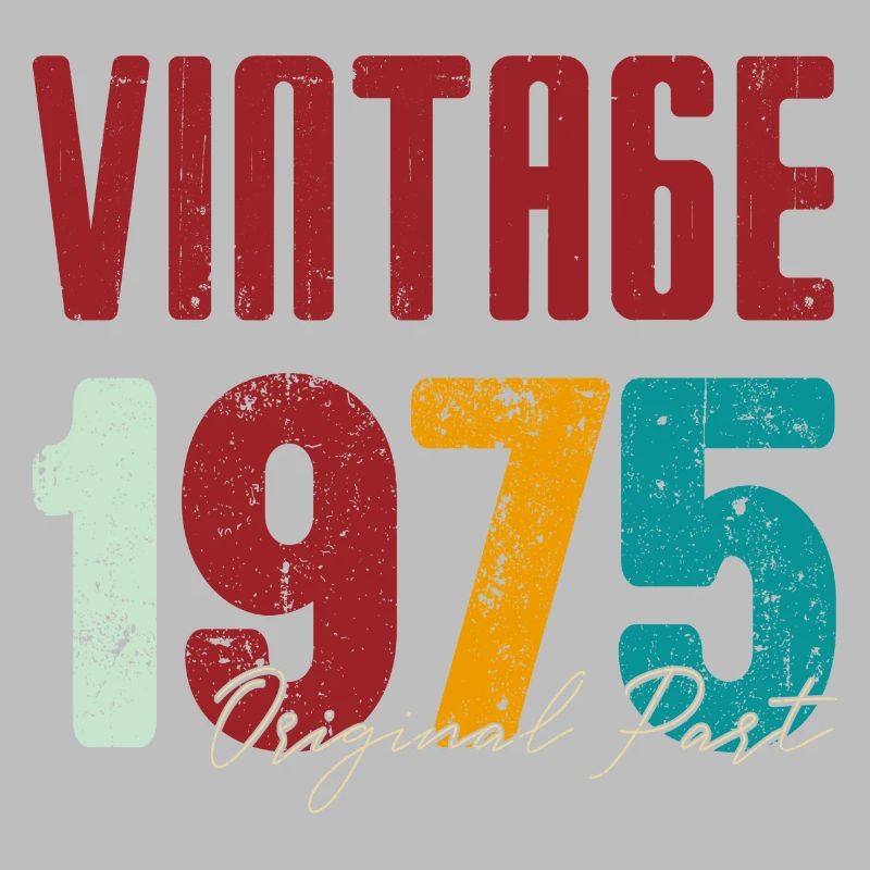 Millésime 1975 Partie originale