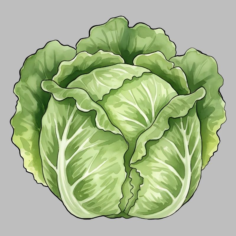 Lettuce Leaf Art