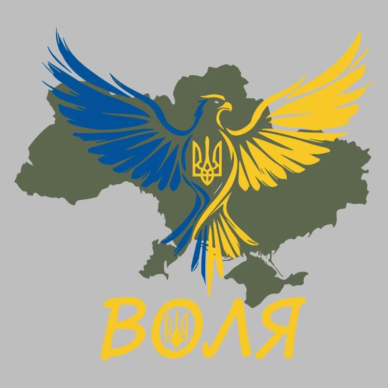 Volya Eagle on Ukraine Map