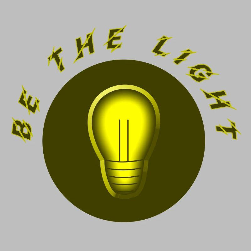 Light Idea Lamp Icon Yellow Circle be the light
