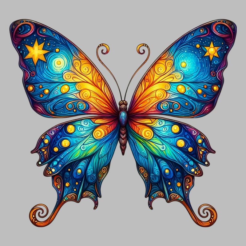 Van Gogh butterfly