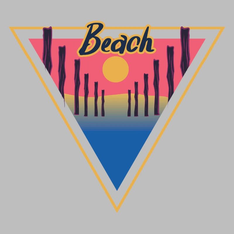 Triangle de la plage
