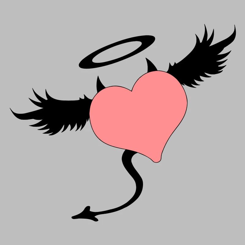 angel devil symbol