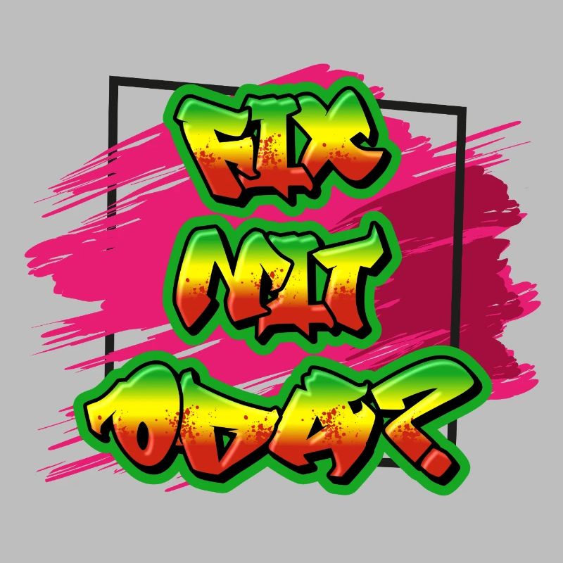 Graffiti Inspired Paint Sprayer Design, Dialect
