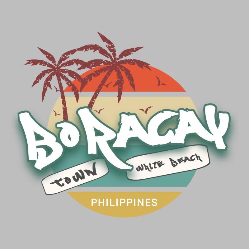 BoRacay Plage Blanche Philippines Coucher de soleil