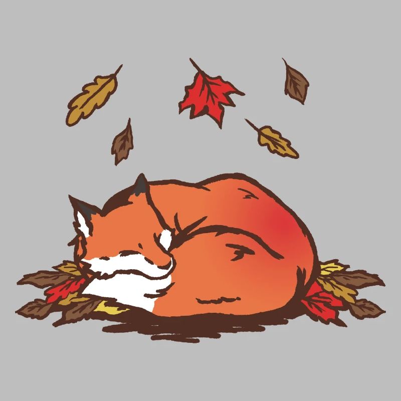Fuchs im Herbst
