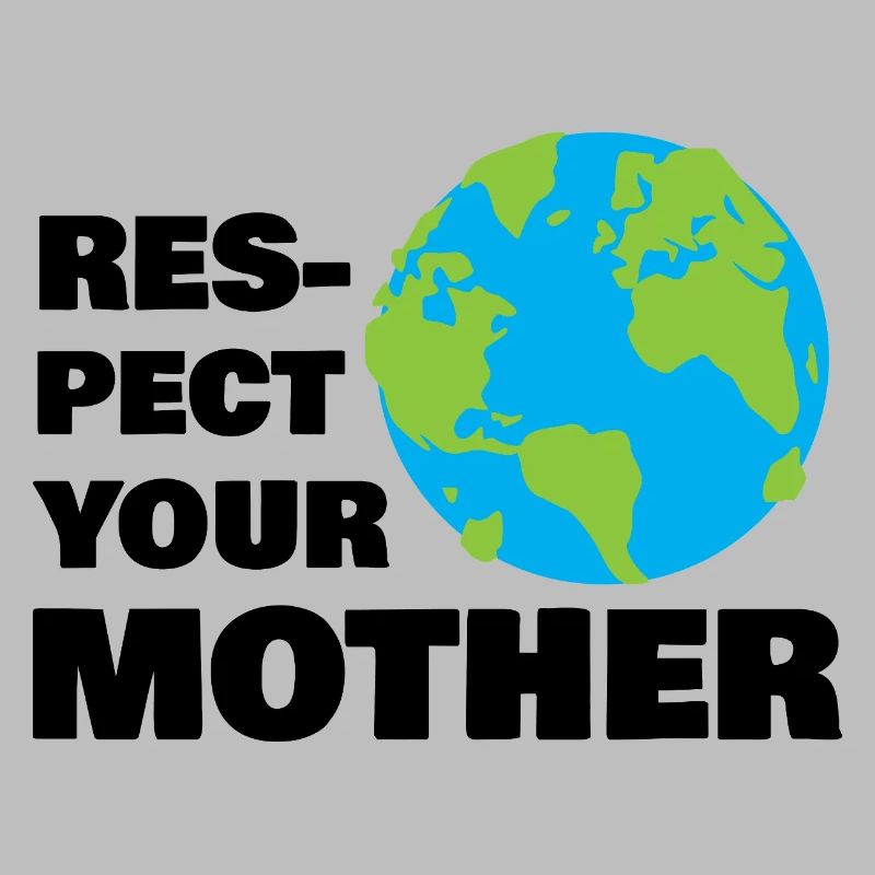 Respectez votre planète mère Globe : Art de conscience écologique