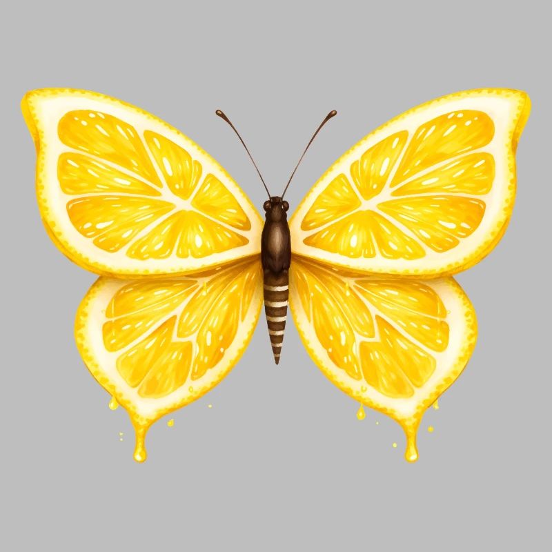 Lemon Wings – Glowing Fruit Butterfly