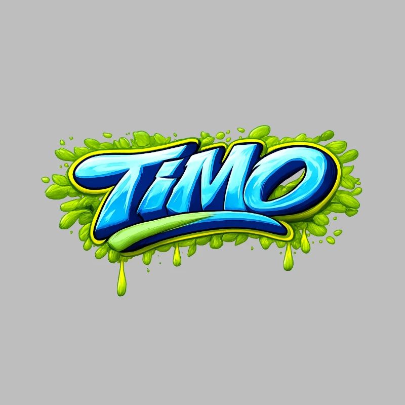GRAFFITI NAME TIMO FOR  PERFECT GIFT PRINTABLE 
