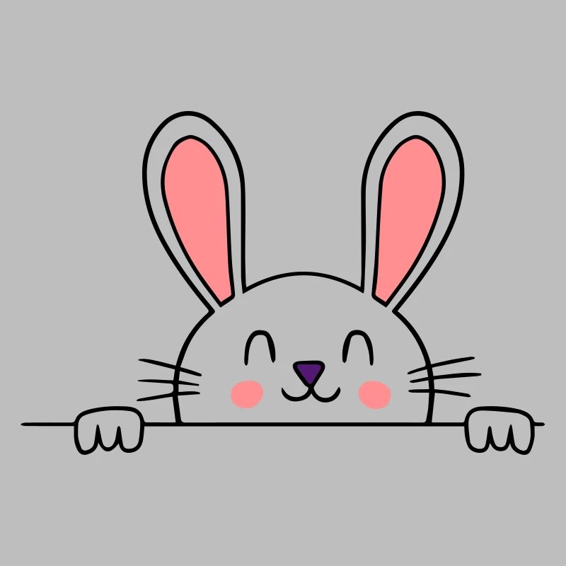 Bunny Rabbit Happy