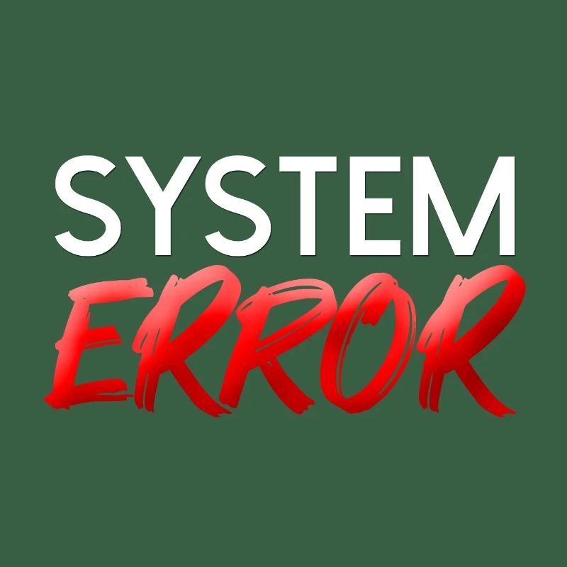 Systemfehler Neon Brush