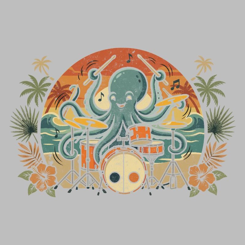 Percussionniste Tropical Octopus