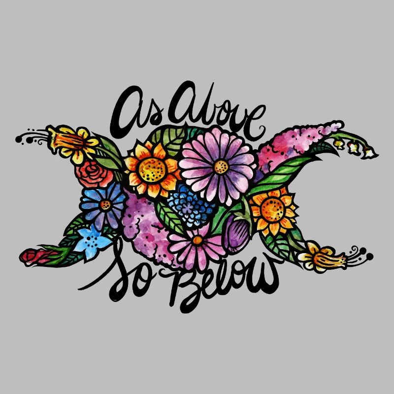 Blumenkamel-Silhouette