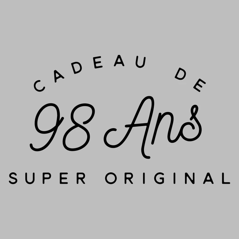  Cadeau 98 ans
