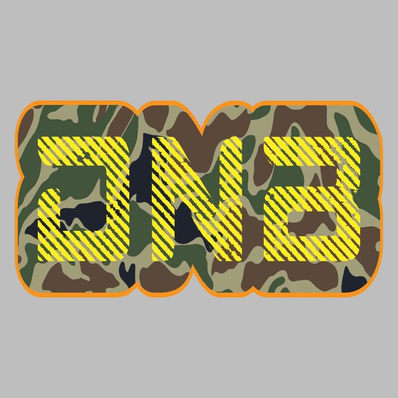 DNB Camo Glyphs Neon