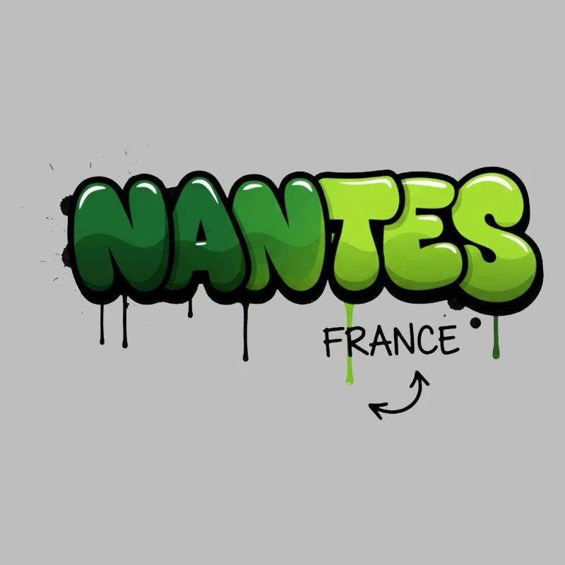 Nantes Graffiti Kunst Design