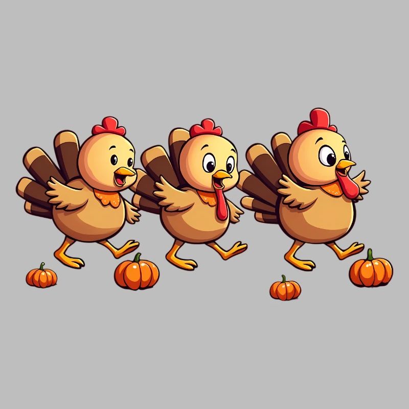 Bébé dinde de Thanksgiving
