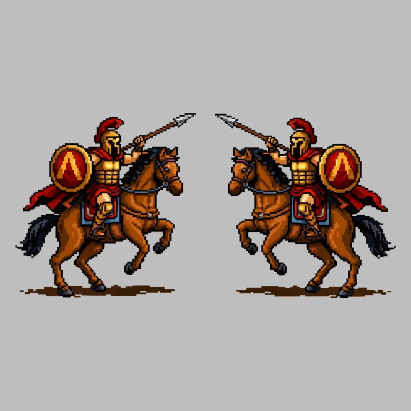 Spartan Equestrian Duel